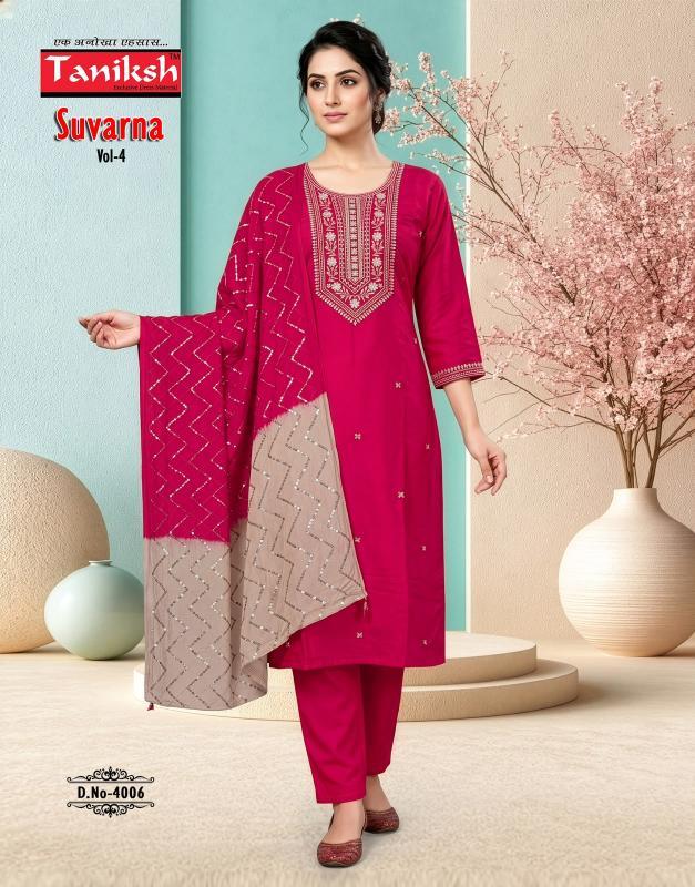 Tanishk suvatna vol 4 wholesale unique kurtis